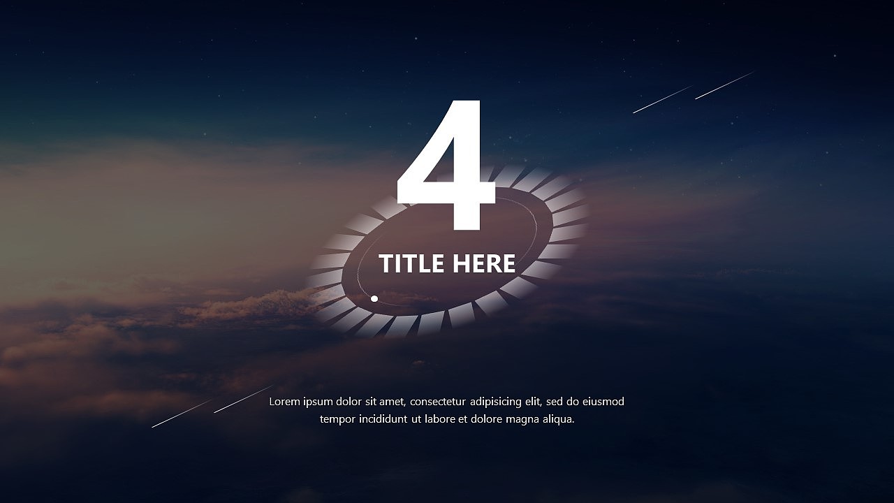 黑底欧美大气企业宣传工作汇报通用PPT模板