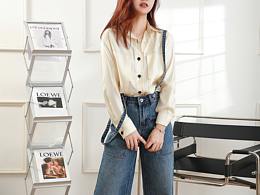 棚拍#服装拍摄#欧式墙拍摄#内景拍摄