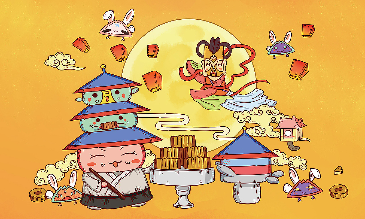 2021 作品集（图ZMjgzNDA3ODU2） - 商业插画 - 站酷设计师蟹黄味哈密瓜原创素材 - 站酷ZCOOL