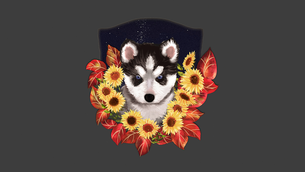 雪橇与向日葵（图ZMzYyMzY4OTI=） - 创作习作 - 站酷设计师Rycoo原创素材 - 站酷ZCOOL