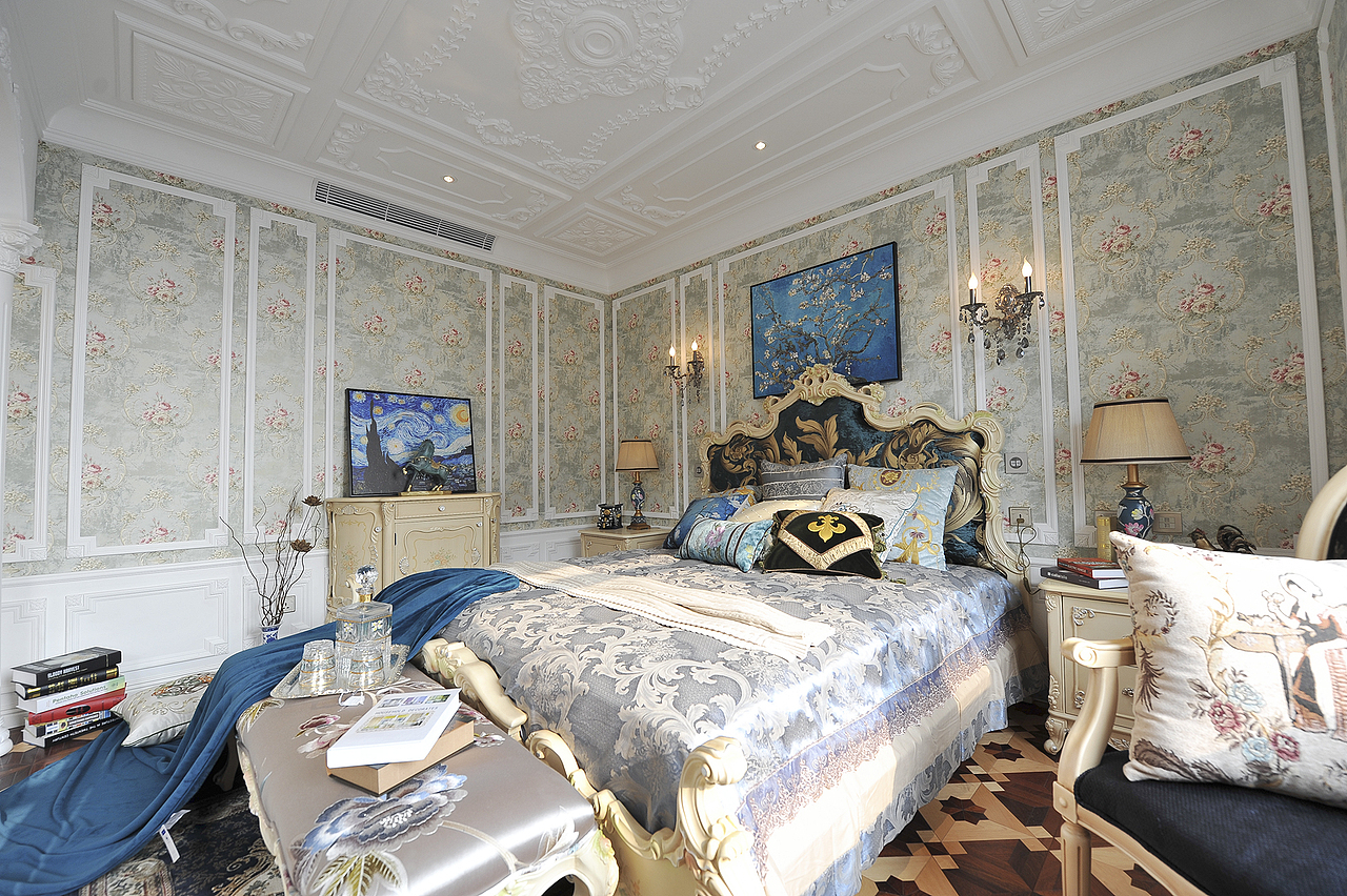 赋予情感的法式贵族设计（图ZNDg4ODE3MjA=） - 家装设计 - 站酷设计师隐居地球原创素材 - 站酷ZCOOL