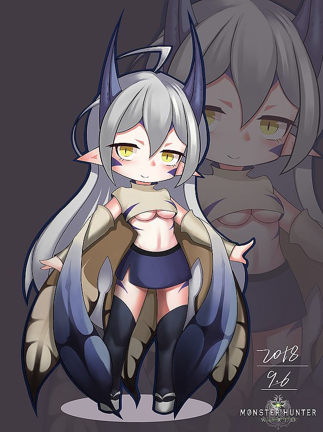 怪物猎人风飘龙