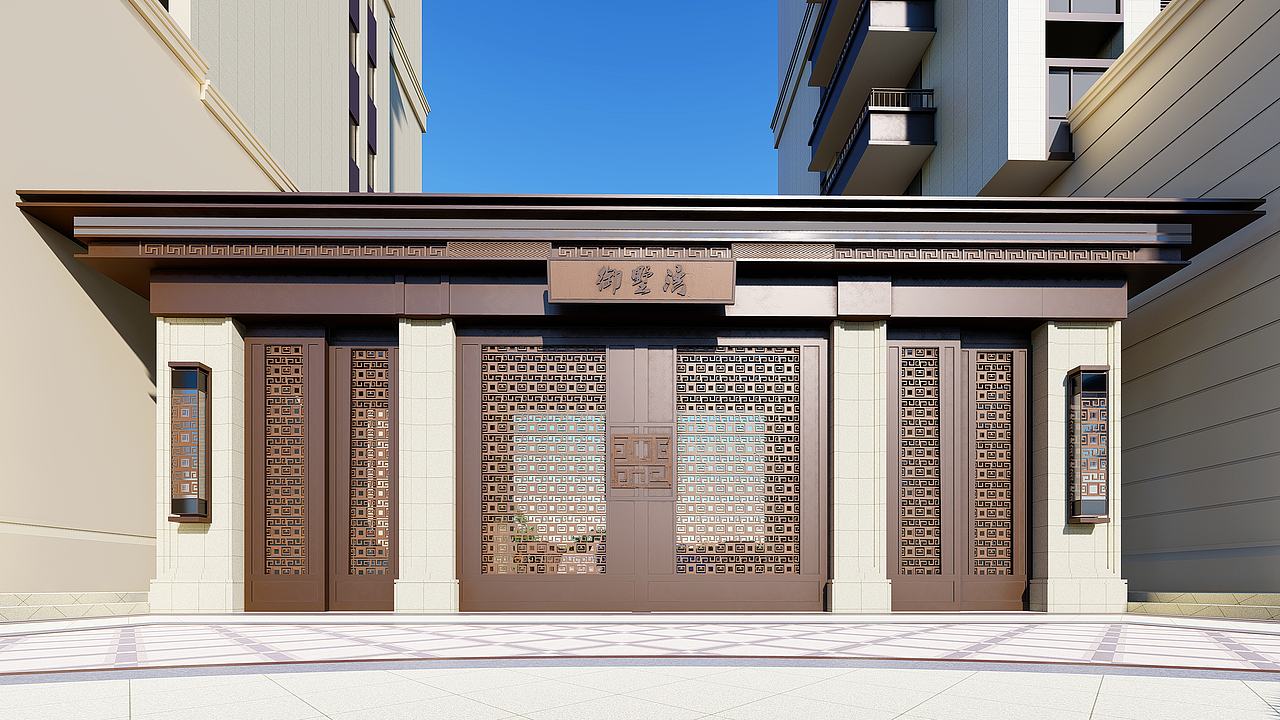 居住小区（图ZMjIwMjg3MjI0） - 建筑设计 - 站酷设计师Waday原创素材 - 站酷ZCOOL