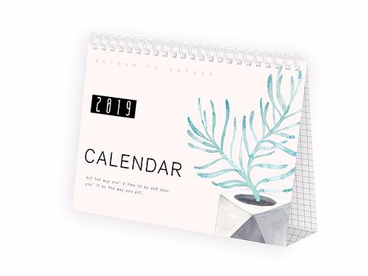 植觉系列2019年台历