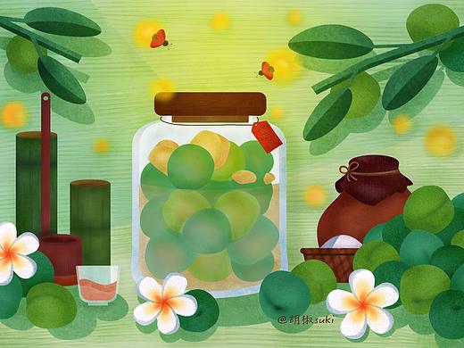 青梅酒（個人主頁-ZNDM5Nzc3NjQ=） - 創(chuàng)作習作 - 站酷設計師胡椒suki原創(chuàng)素材 - 站酷ZCOOL