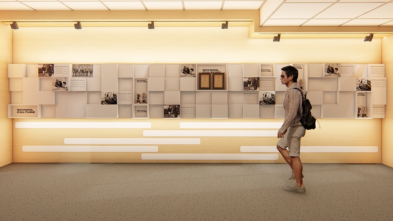 小学走廊展厅