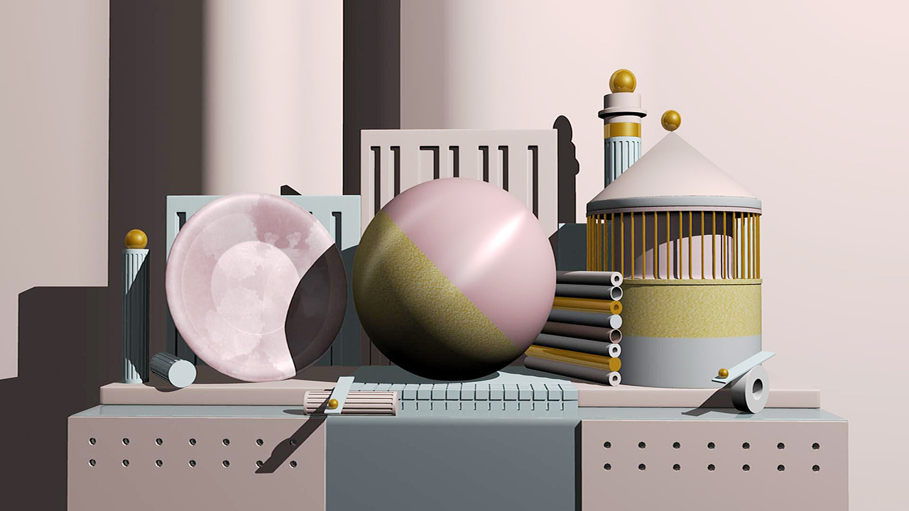 C4D 临摹作品（图ZMTE5OTkxMTA4） - 场景 - 站酷设计师梨落秋白原创素材 - 站酷ZCOOL