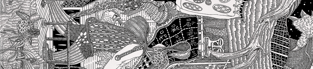 《入山》（图ZMTAxMTkxNDY4） - 艺术插画 - 站酷设计师八月李插画原创素材 - 站酷ZCOOL
