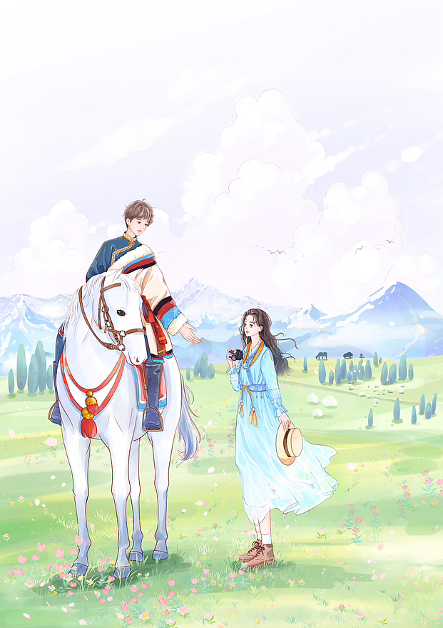 我画过的青春插画