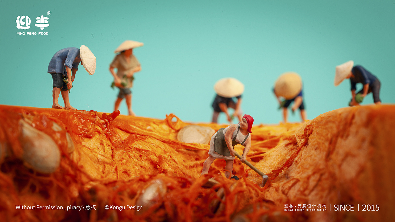 干货定制拍摄 商业摄影 创意摄影 微距小人摄影