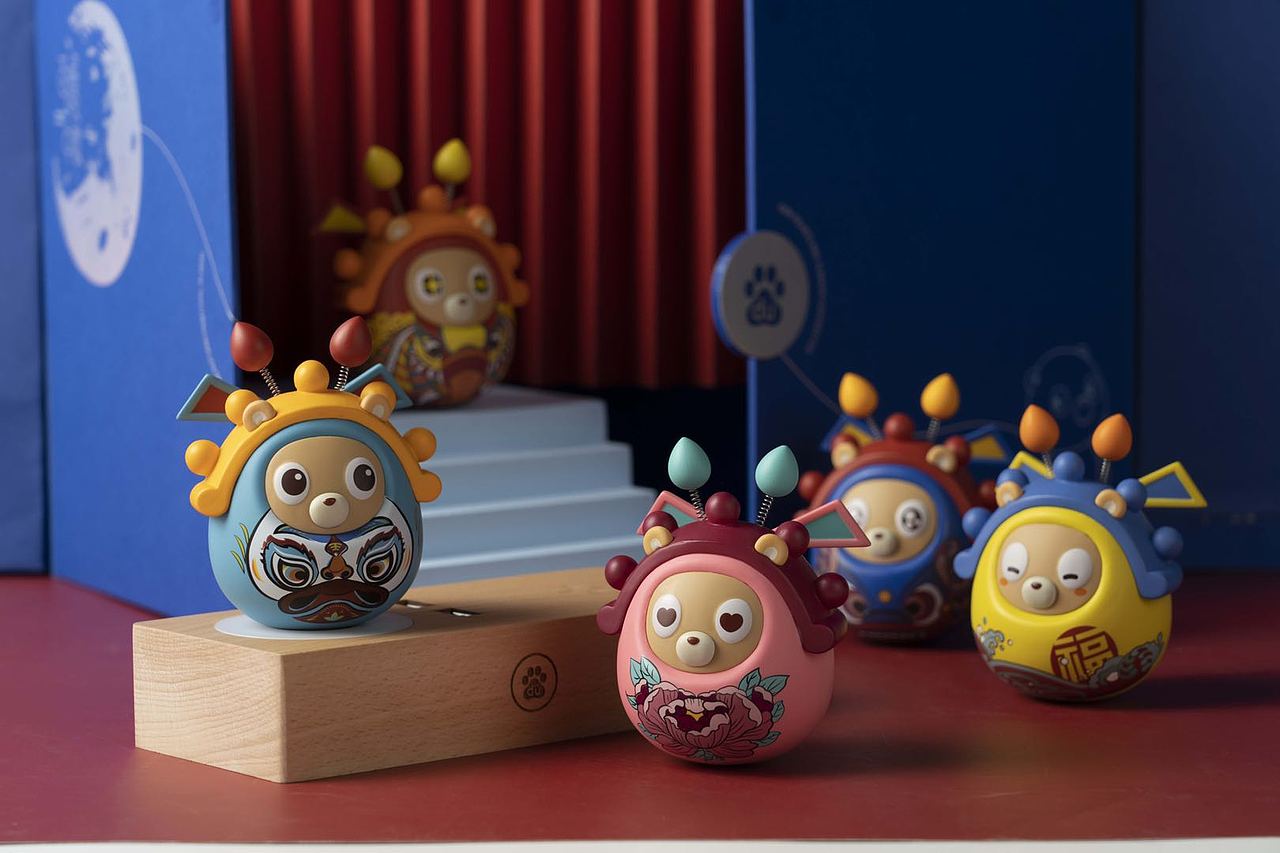 百度2020中秋盲盒设计