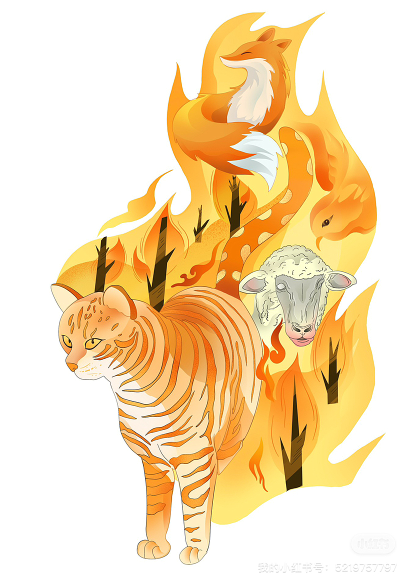 文摘配图（图ZMzMzNzE1MDcy） - 艺术插画 - 站酷设计师吴大萍萍萍原创素材 - 站酷ZCOOL