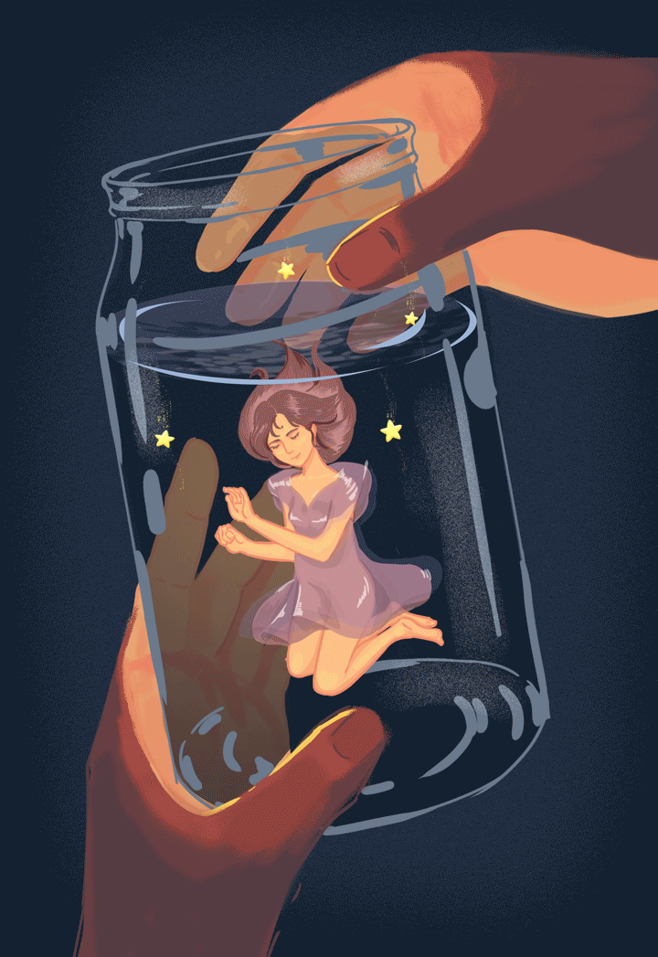 幻想曲-瓶中少女