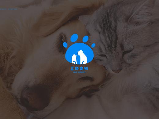 藍海寵物（個人主頁-ZNTYzNjU2MzI=） - 品牌 - 站酷設計師super中的super原創(chuàng)素材 - 站酷ZCOOL