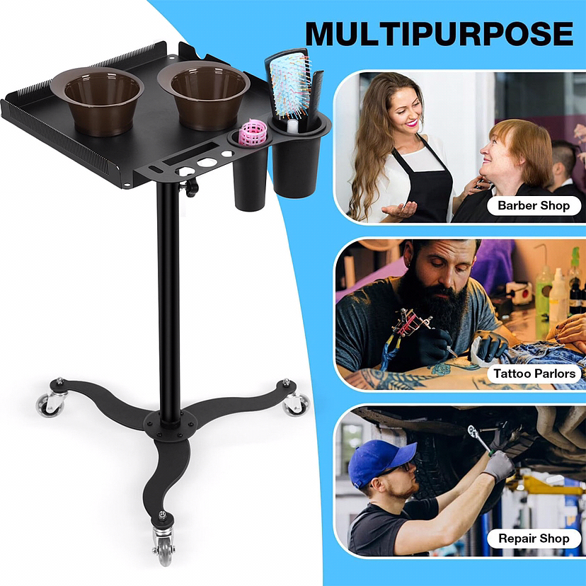 美发托盘小推车