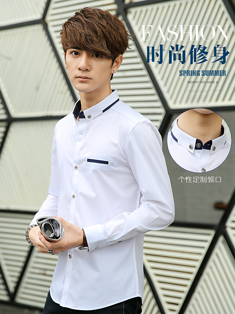 男装详情页海报/衬衫海报/详情页海报/详情页第一屏海报