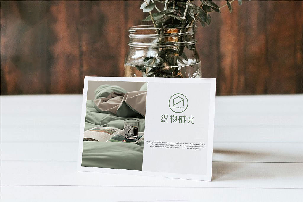 织物时光床品logo设计 家居logo设计（图ZMjM5NDExMDUy） - 品牌 - 站酷设计师五彩斑斓的黑妞原创素材 - 站酷ZCOOL