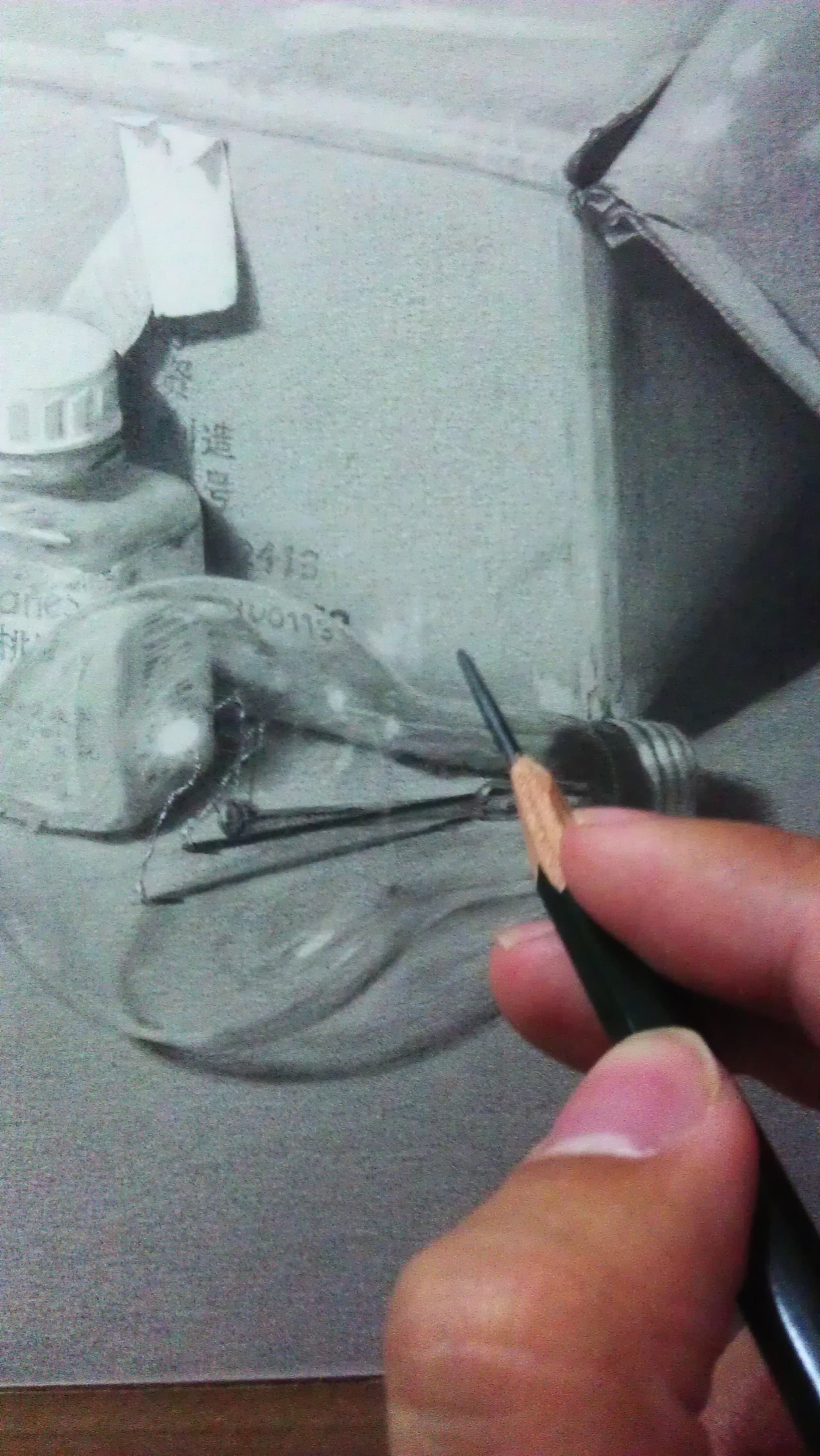 用铅笔描绘现实(材料测试和技法讲解)(图ZMTY4NzA0ODQ=) - 绘画 - 站酷设计师浪尾仙原创素材 - 站酷ZCOOL