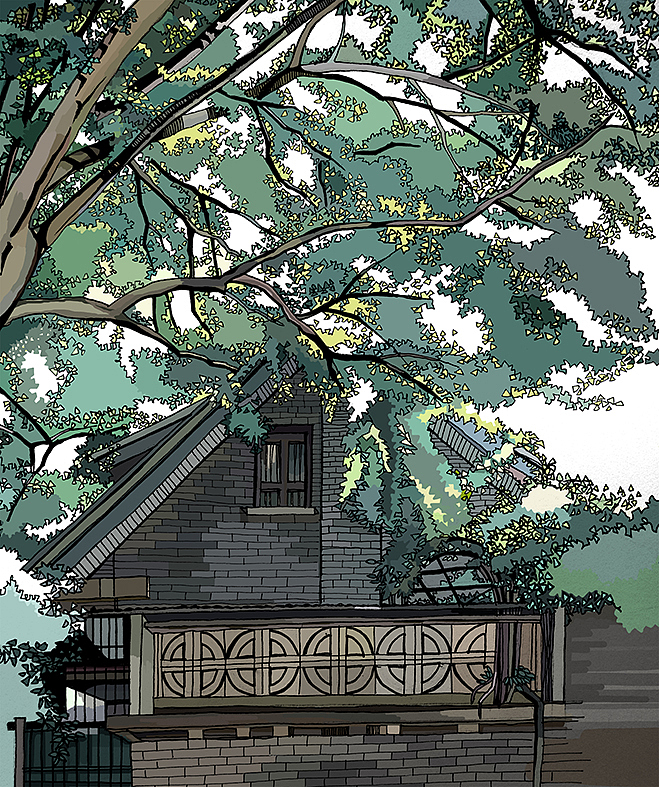 你好，颐和路旧时光（图ZMzk2ODg4NjA=） - 商业插画 - 站酷设计师JinneeS原创素材 - 站酷ZCOOL