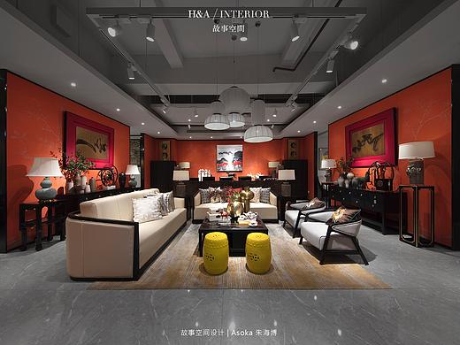 新中式家居展厅设计