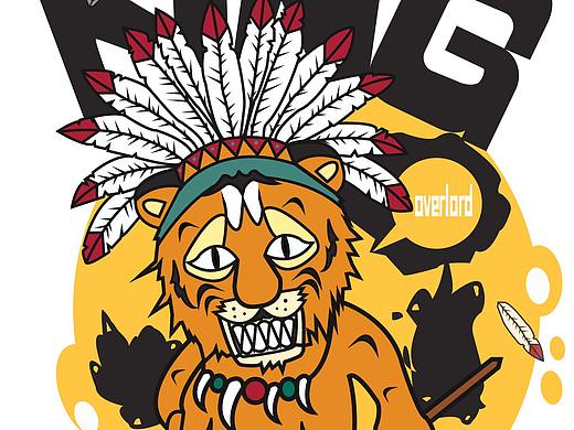 潮流插画我是王