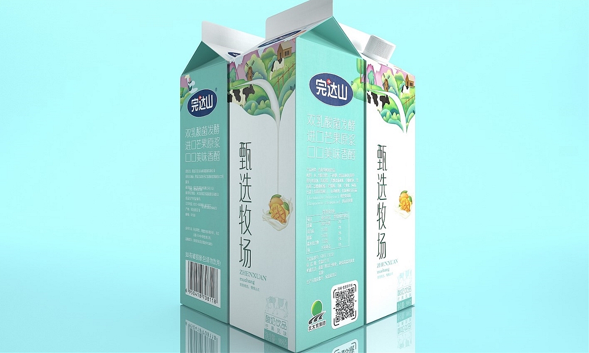 完达山甄选牧场——徐桂亮品牌设计