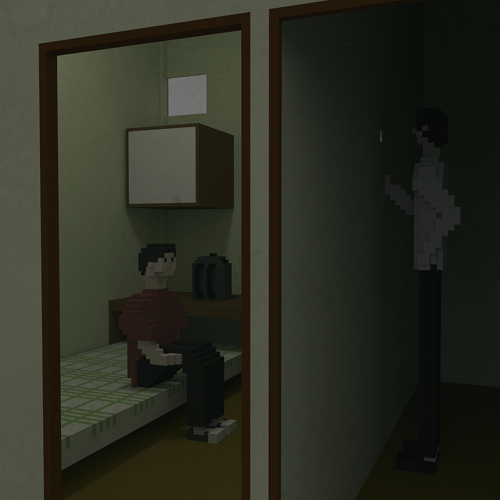《他人即地狱》场景练习（图ZMTgyMDIyOTE2） - 动画/影视 - 站酷设计师Gigi_Design原创素材 - 站酷ZCOOL