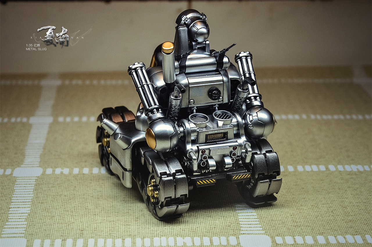 亿辉 1:35 合金弹头小坦克