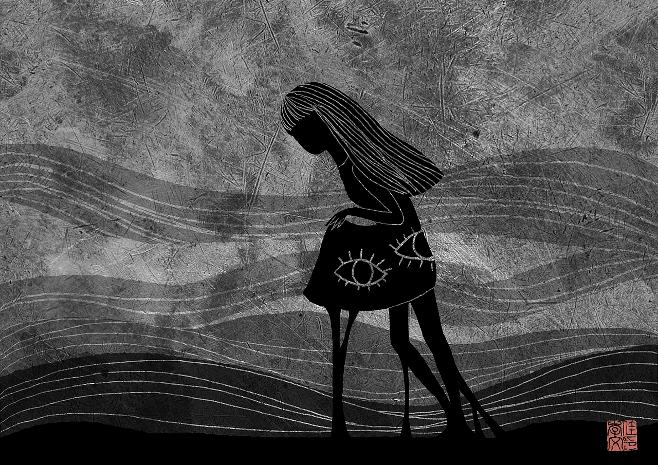 早期《脑洞》每日一涂原创插画