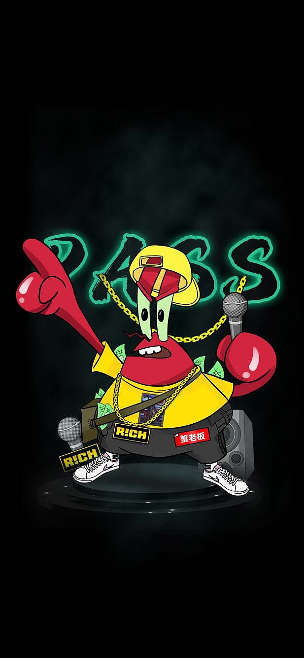 “海绵宝宝说唱组”（图ZMTcwMTAyNDcy） - 新锐潮流插画 - 站酷设计师LZXStudio原创素材 - 站酷ZCOOL