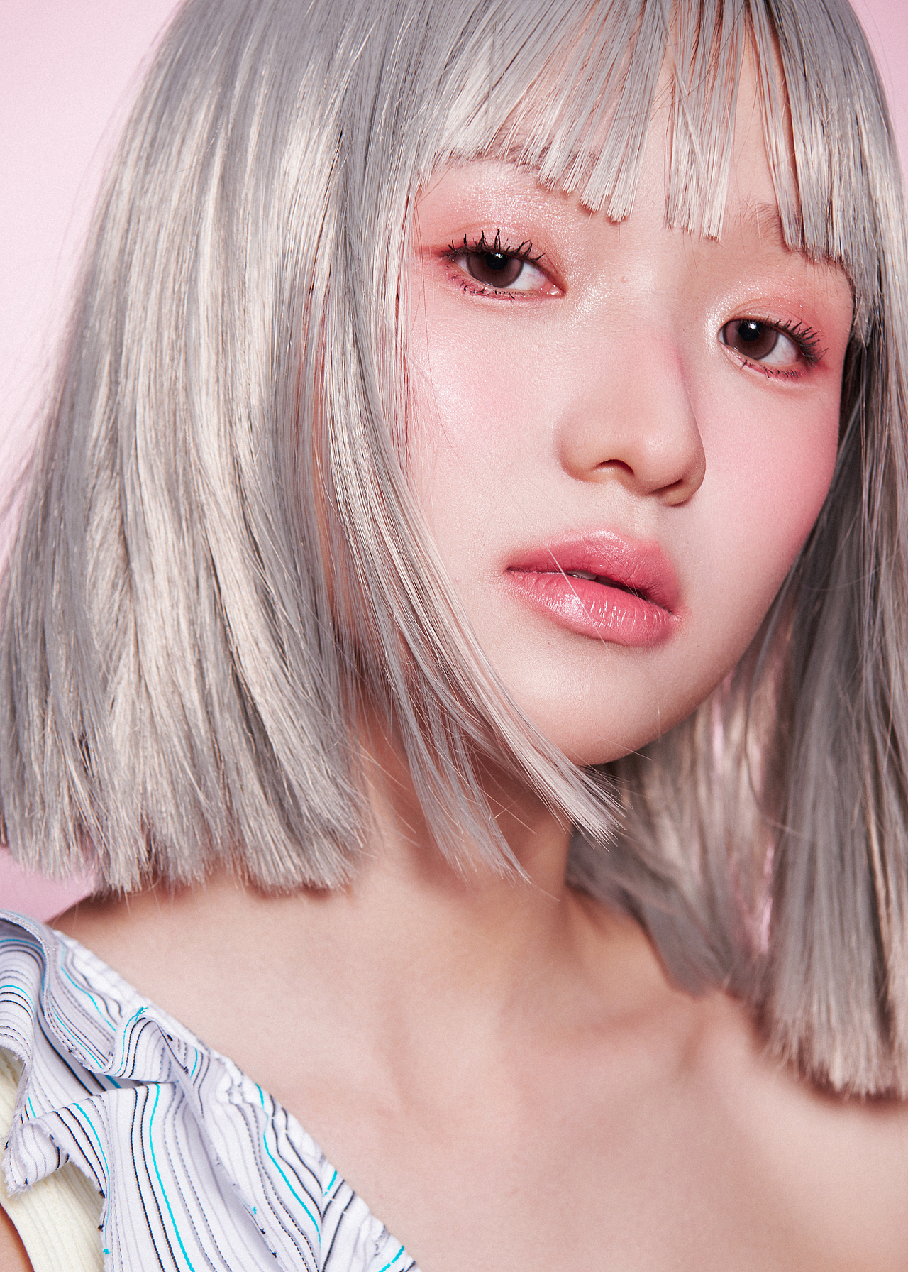 韩系美妆假发 拍摄分享（图ZMzkwNjQxOTQ4） - 人像摄影 - 站酷设计师摄影师白云飞原创素材 - 站酷ZCOOL