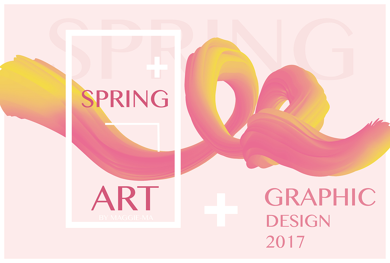 【SPRING-ART】 Adobe illustrator练习（图ZNzQwMzg1MjA=） - 图案 - 站酷设计师Maggie_Maa原创素材 - 站酷ZCOOL