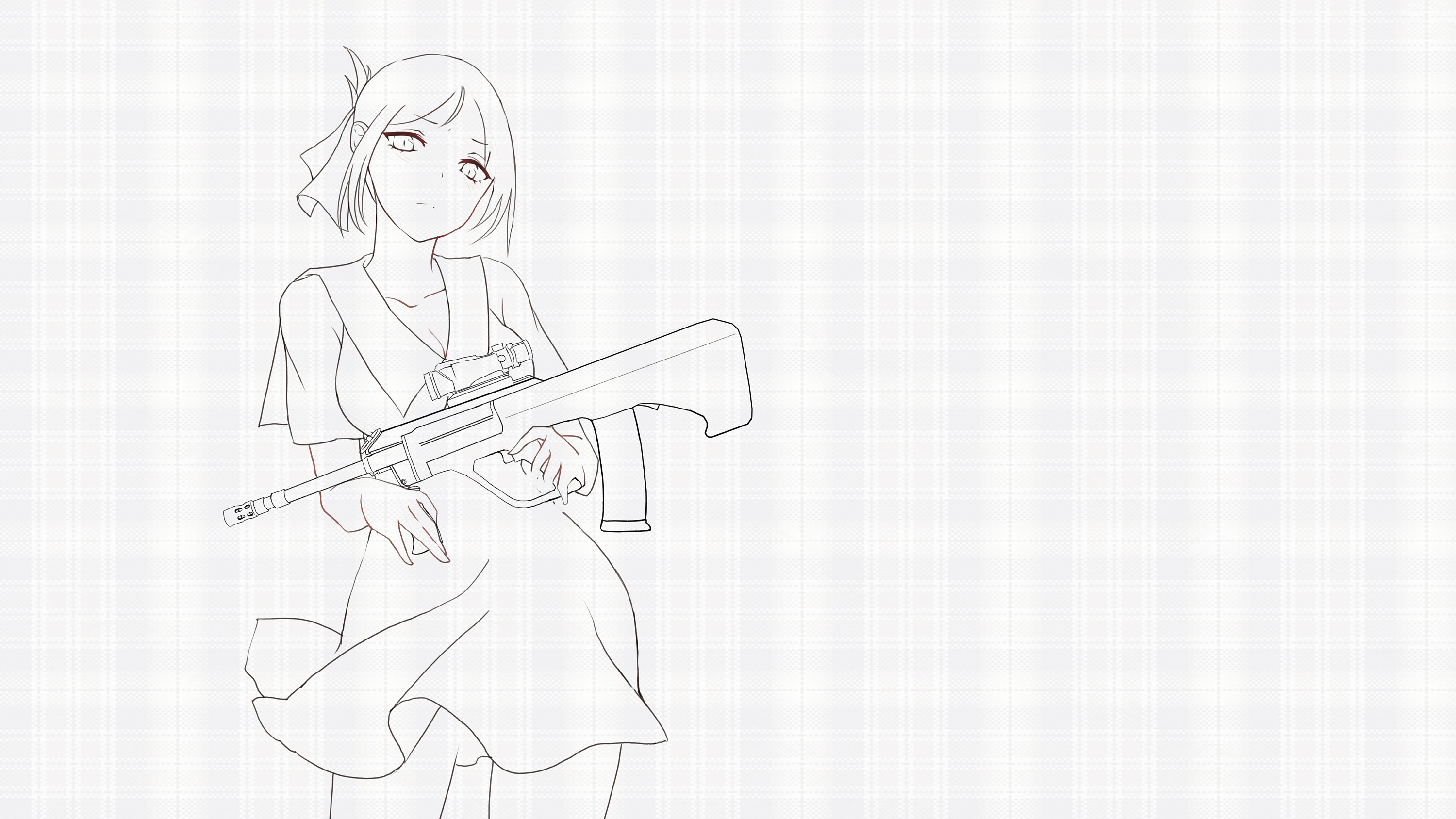 四宫辉夜同人电脑壁纸/创作练习