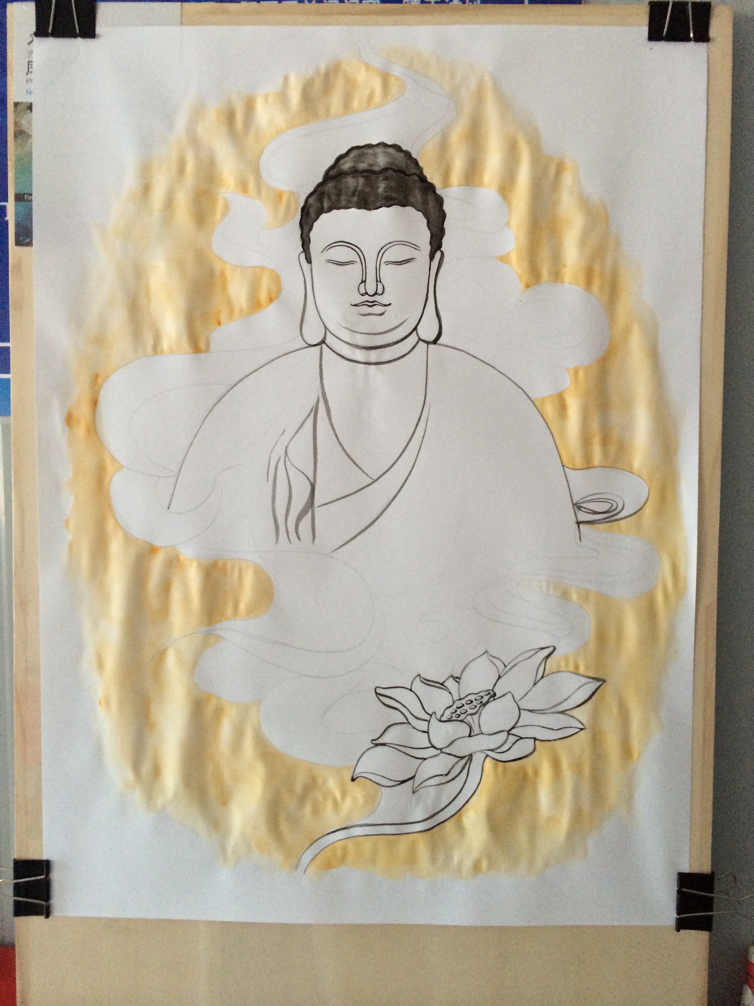 佛|插画|插画习作|纪梵jocelyn - 原创作品 - 站酷 (zcool)