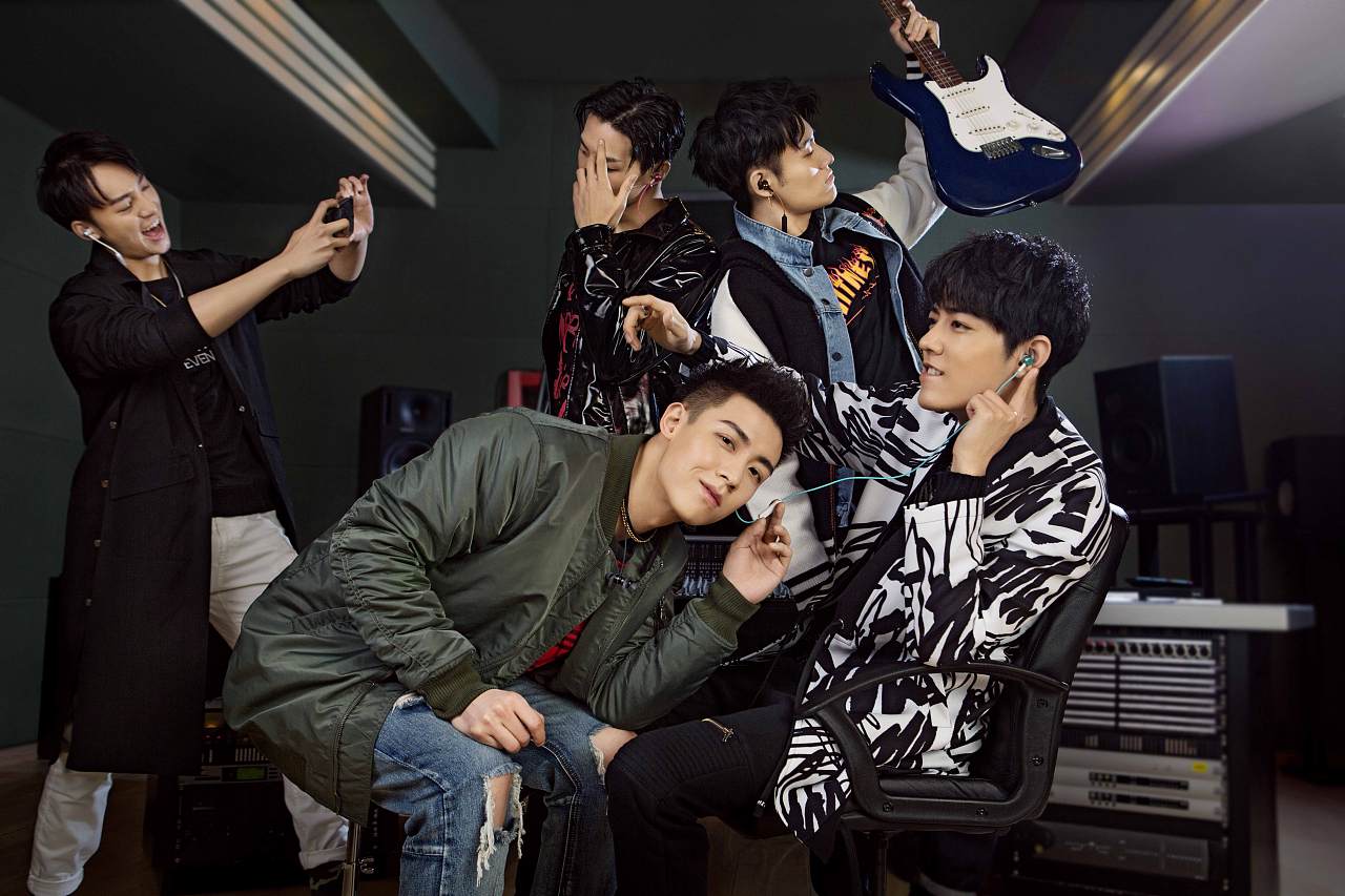 酷狗耳机推广摄影