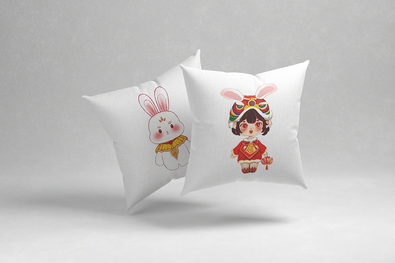 兔年形象设计IP（图ZMzIzODk4NTY4） - 生活用品 - 站酷设计师土豆土豆派原创素材 - 站酷ZCOOL