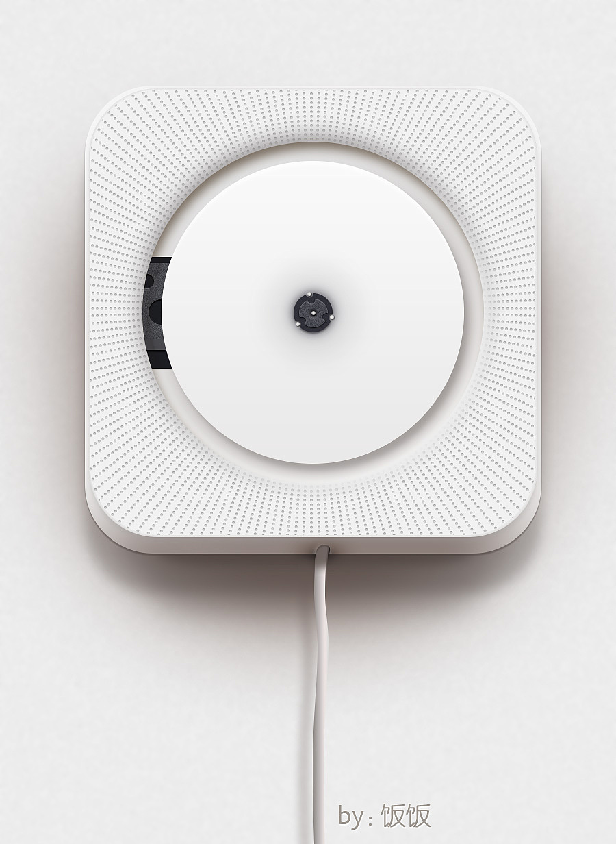 广州ui圈----练习(无印良品cd机一枚)