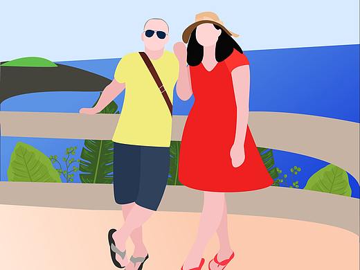 一张未完成的小插画