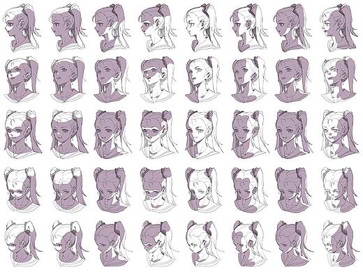 2019秋季角色班在读学员 - 二分头像作业选登