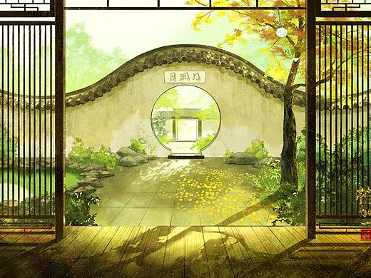 四时古风场景