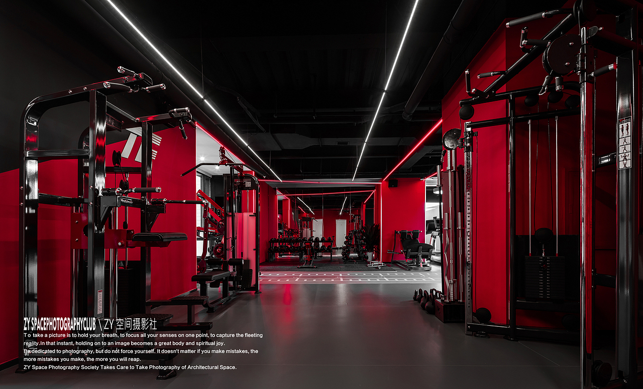 湖南建筑空间摄影 | 健身房实景作品