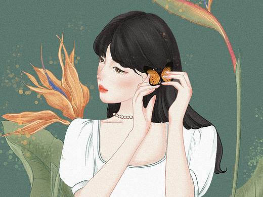 十一月插画