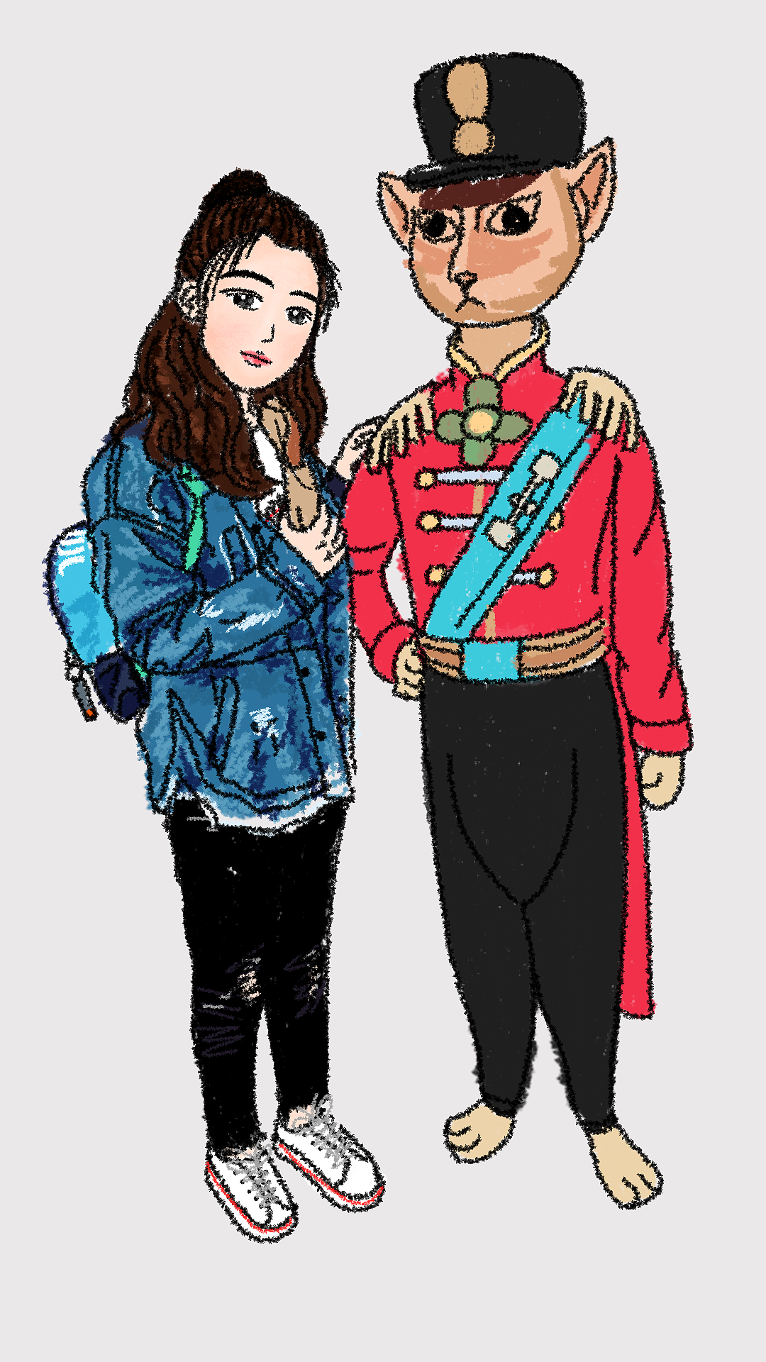 手绘各种风格小插画(头像)