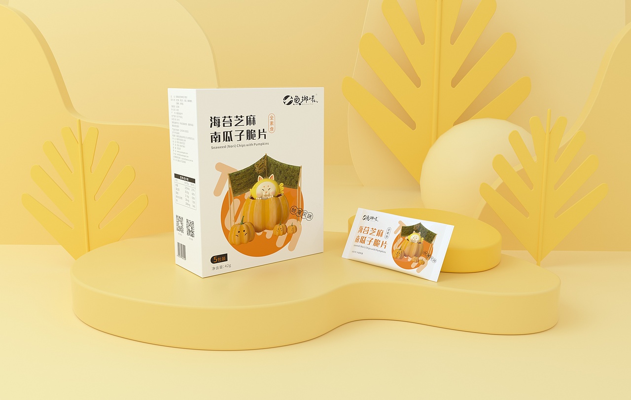 鱼乡味海苔IP与包装（图ZMjA2MjA0NTcy） - 包装 - 站酷设计师子非乌鸦原创素材 - 站酷ZCOOL
