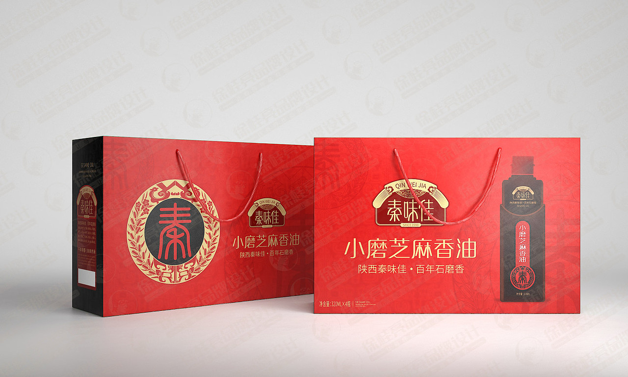 秦味佳小磨香油——徐桂亮品牌设计！（图ZMjM1NTkxODQ4） - 品牌 - 站酷设计师徐桂亮品牌设计原创素材 - 站酷ZCOOL