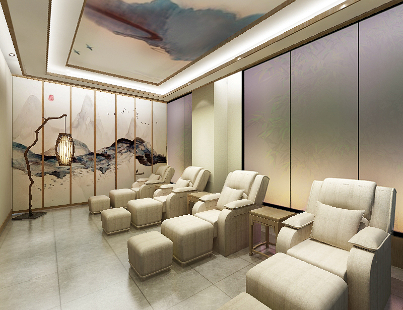 现代足疗店面设计