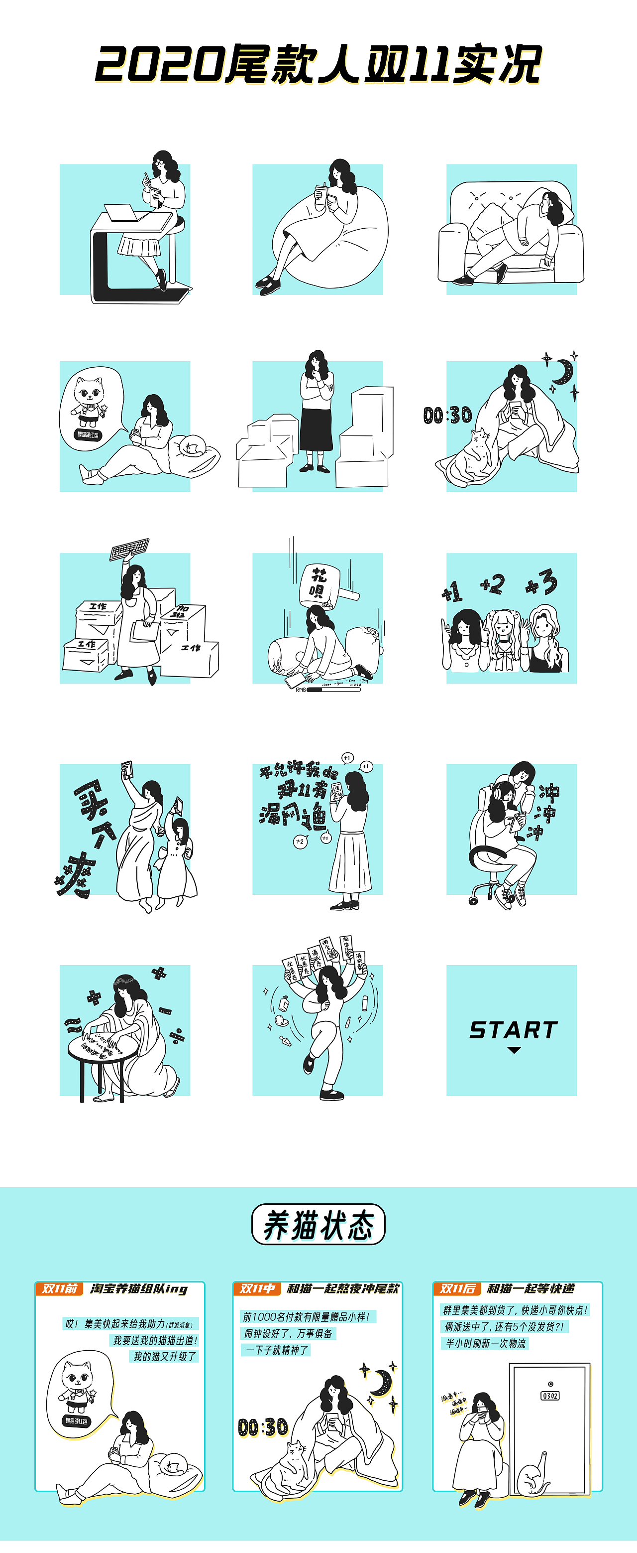 尾款人双11状态一览