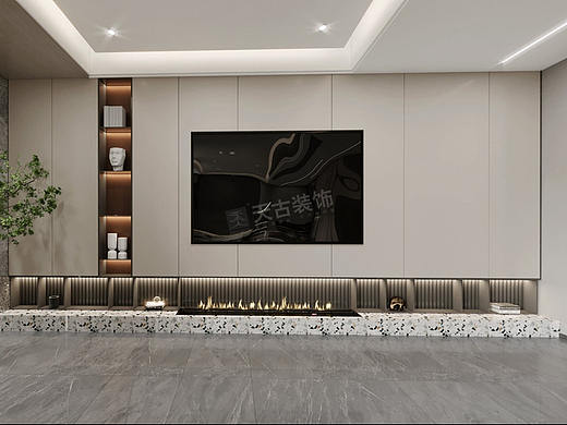 保利茵梦湖别墅装修方案,天古装饰设计师曹妍作品赏析