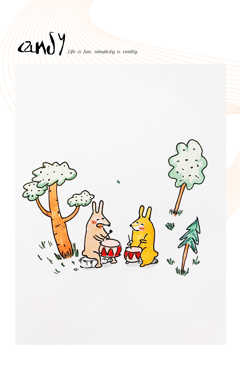 2019上半年的手绘（图ZMTYzMTY5NTY4） - 创作习作 - 站酷设计师小火柴dianna原创素材 - 站酷ZCOOL