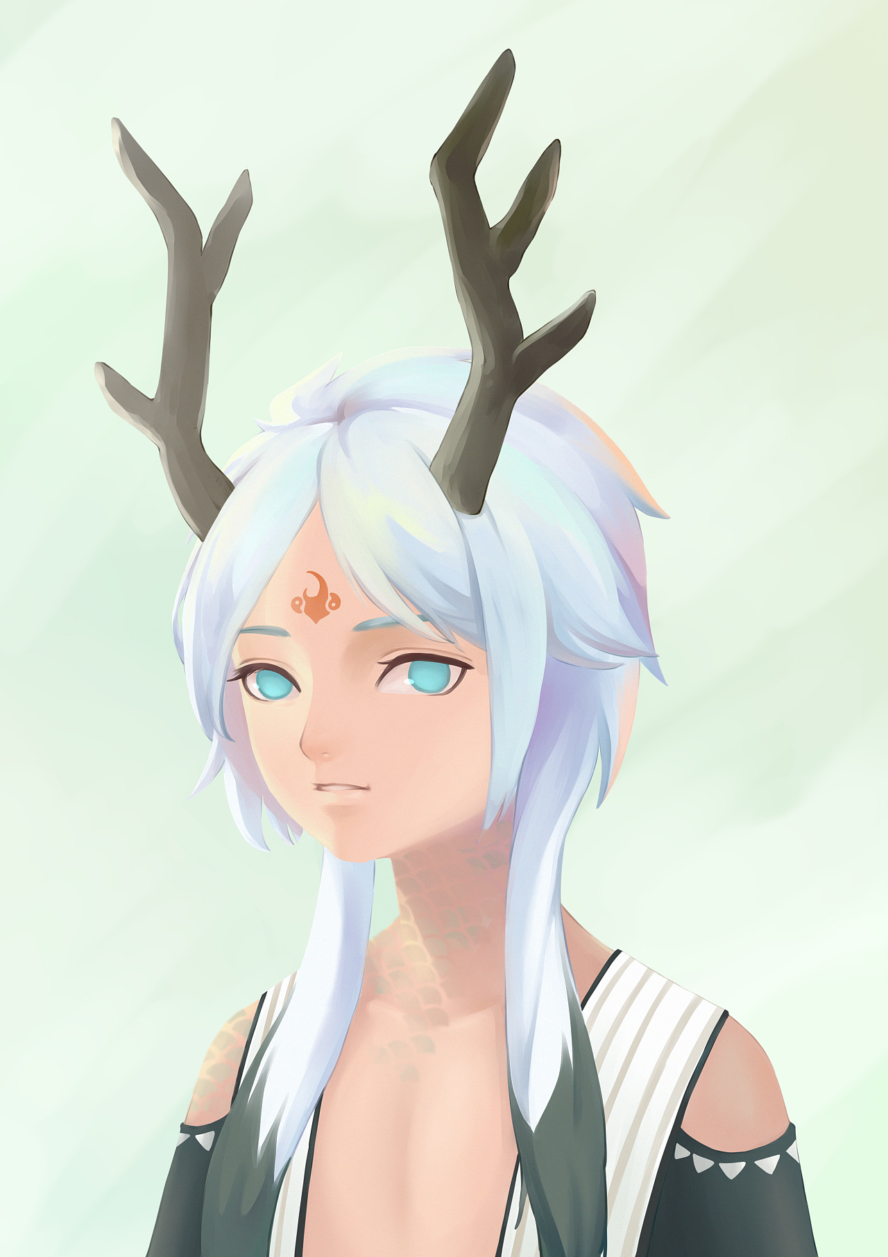 一目同人|插画|创作习作|狄原柚木 - 原创作品 - 站酷 (zcool)